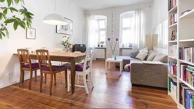 Así era el piso de estudiante de Merkel en Berlín