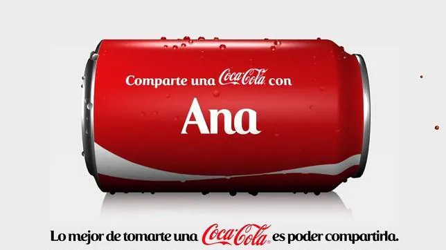 En busca de la Coca-Cola con tu nombre