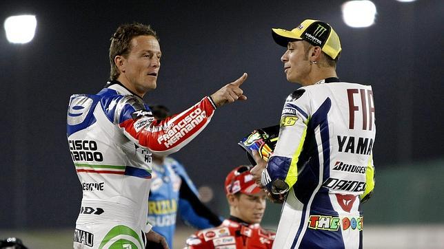 Gibernau y Rossi, irreconciliables