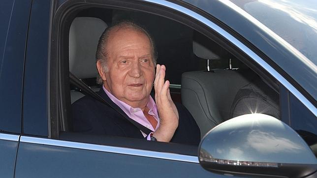 El Rey pasa su primera noche en La Zarzuela tras recibir el alta