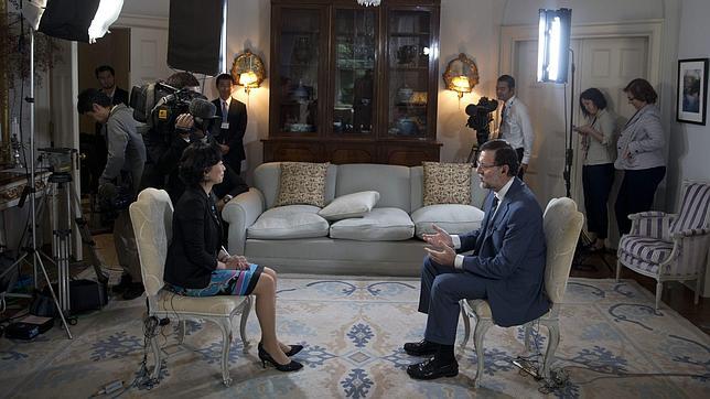 Rajoy se arranca en japonés: «Doumo arigato gozaimashita»