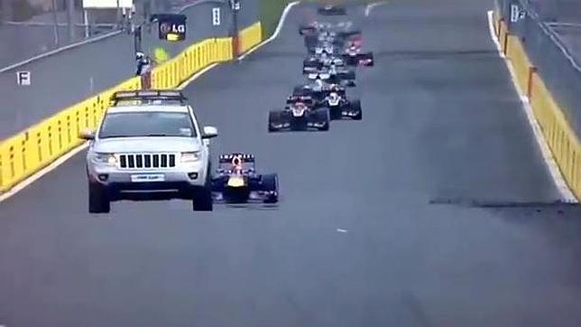El incidente del coche de bomberos en el GP de Corea