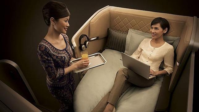 No va más en el cielo: asientos que son cabinas unipersonales