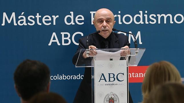 Lección inaugural de Gabriel Albiac en el XXV Máster ABC-UCM: «La escritura inmediata»
