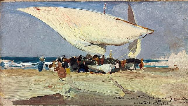 Sorolla cotiza al alza: uno de sus cuadros sale a subasta por 1,2 millones de euros