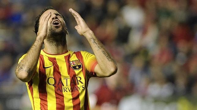 El Barça se atasca en Pamplona