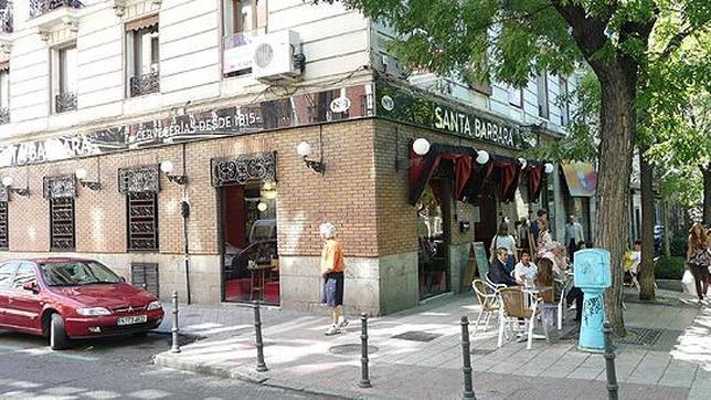 Cervecería Santa Bárbara, en la Plaza de Santa Bárbara de Madrid