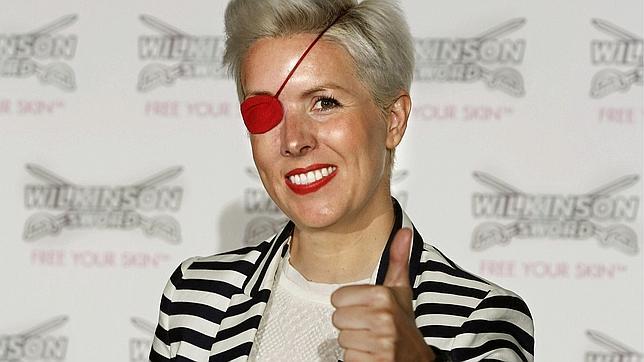 María de Villota, en un acto en abril de 2013