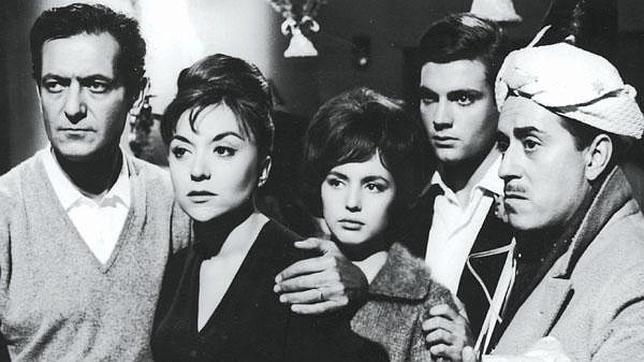 Escena del filme «La gran familia»