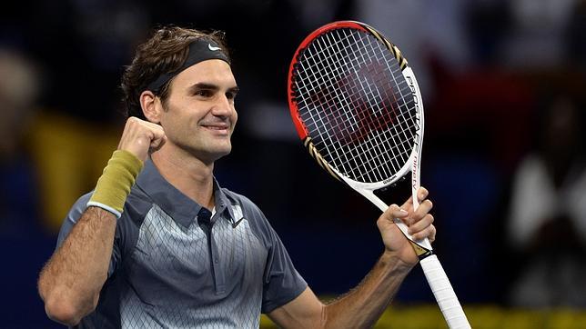 Federer acaricia el billete para el Masters tras meterse en la final de Basilea