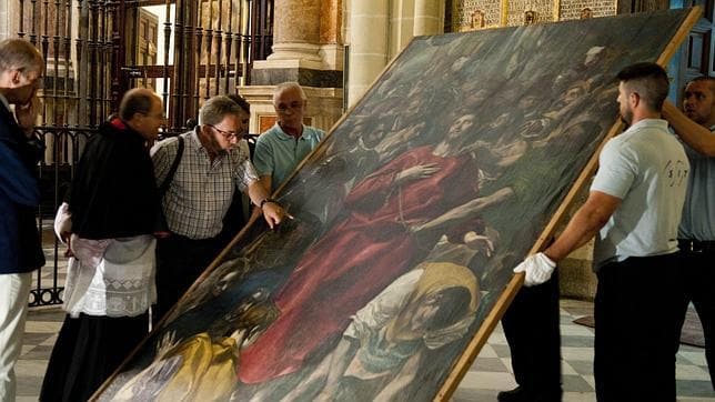 «El Expolio», la joya de El Greco, brillará en El Prado durante un mes