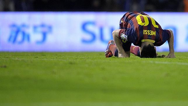 La amnesia goleadora de Messi