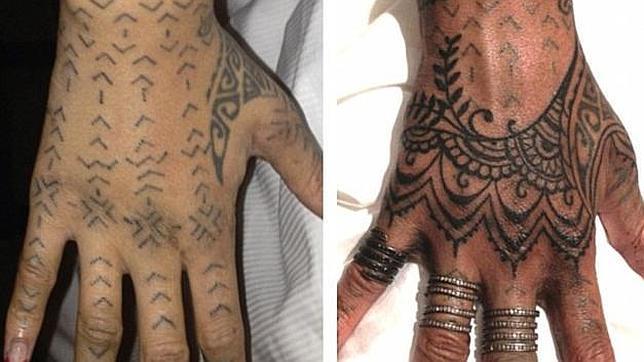 Rihanna desplaza a su tatuador habitual 2.400 km para mejorarle un diseño