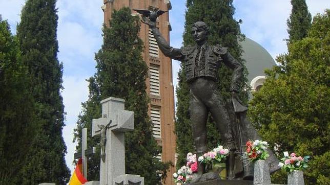 Sepultura de José Cubero, «El Yiyo» en el cementerio de la Almudena