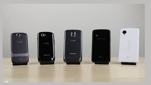 El Nexus 5 se somete una prueba de velocidad contra sus predecesores