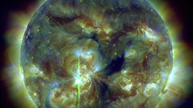 El Sol disparó esta semana la llamarada más fuerte del año