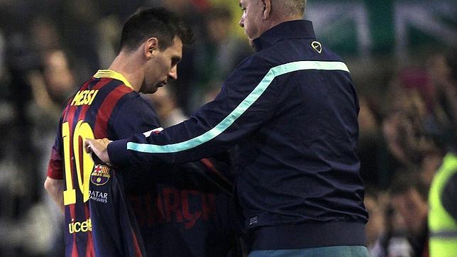 Messi, entre seis y ocho semanas de baja