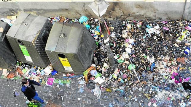 Las huelgas de limpieza más salvajes de los últimos veinte años