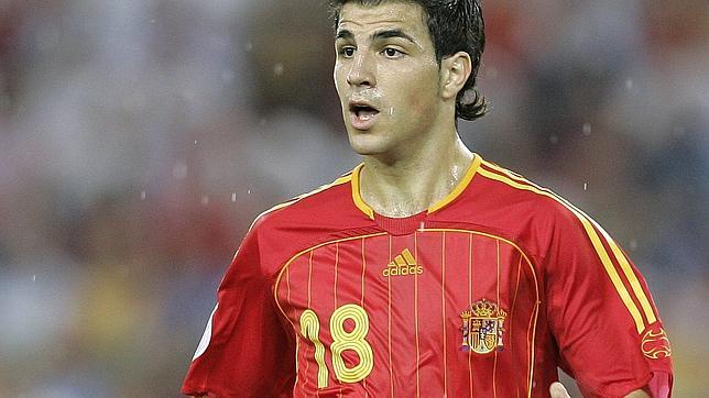Cesc Fábregas en el España-Túnez (3-2) de Alemania 2006