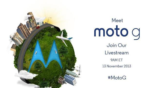 Motorola presenta hoy el Moto G, sucesor del Moto X