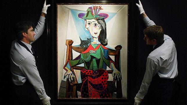 «Dora Maar con gato», de Picasso