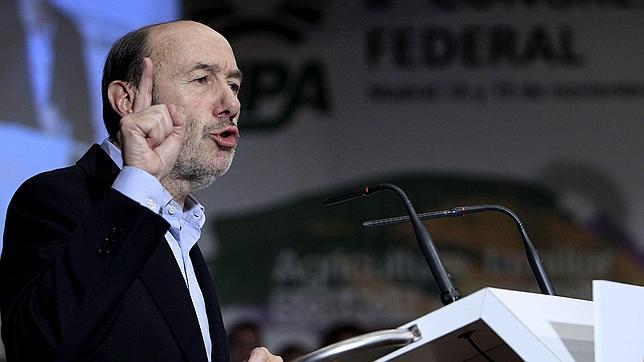 Rubalcaba: «El fin del rescate financiero llegará cuando el dinero llegue a los españoles»