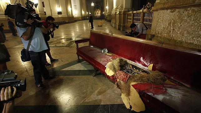 Los anarquistas que pusieron la bomba en la Basílica del Pilar, ante el juez