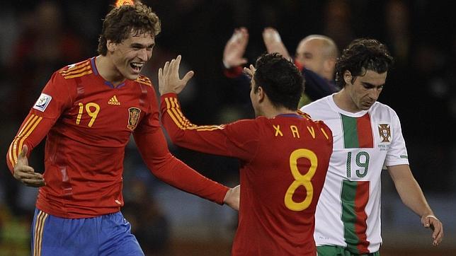 Llorente fue básico en la victoria de España ante los portugueses