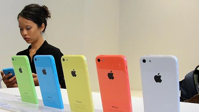 Apple reduce la producción del iPhone 5C