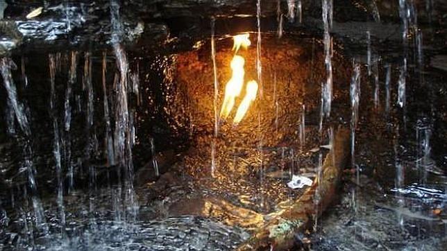 Un «fuego eterno» en el Chestnut Ridge Park, Nueva York