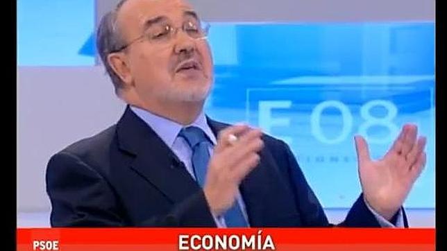 Las cuentas (¿claras?) de Solbes: «Molesta la palabra recesión y es prematuro hablar de crisis»