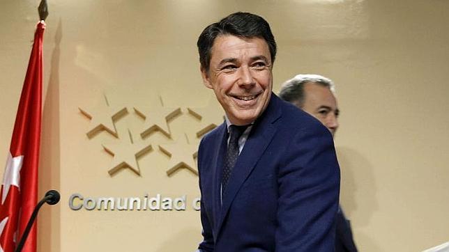 Ignacio González, este jueves, al término del Consejo de Gobierno