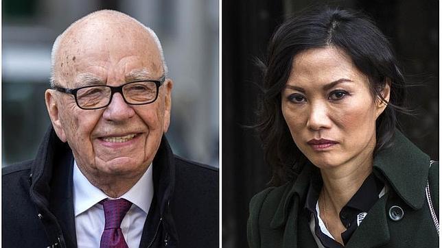 Divorcio millonario entre Rupert Murdoch y Wendi Deng