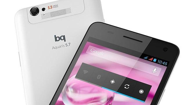 Aquaris 5.7, el nuevo smartphone de bq
