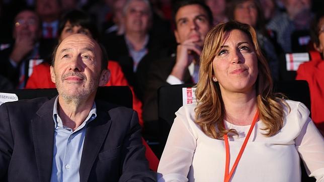 Rubalcaba: «Cuanto más mande Susana Díaz en el PSOE, mejor»