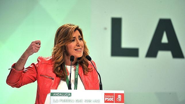 Susana Díaz, elegida secretaria general del PSOE en Andalucía sin votos en contra
