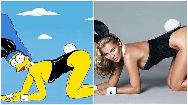 Marge Simpson posa con 15 vestidos que han hecho historia