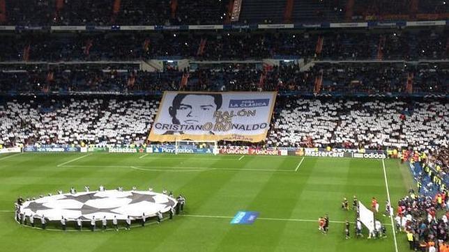 El Bernabéu se volcó con Cristiano Ronaldo