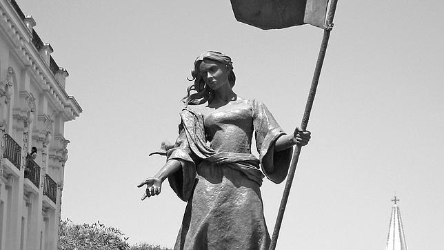 Monumento a Beatriz Hernández en la ciudad mexicana de Guadalajara