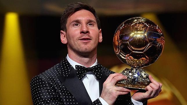 Messi ganaría el Balón de Oro de 2013