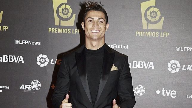 Cristiano Ronaldo obtiene el premio de «Jugador más Valioso» en la gala de la Liga