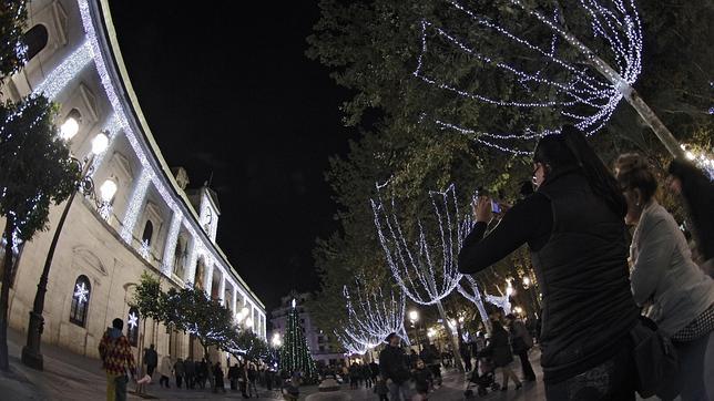 Iluminación de Navidad en Sevilla