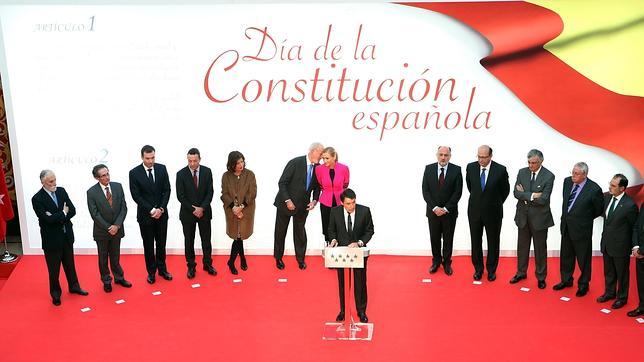 Conmemoración de la Constitución entre la ausencia de los nacionalistas
