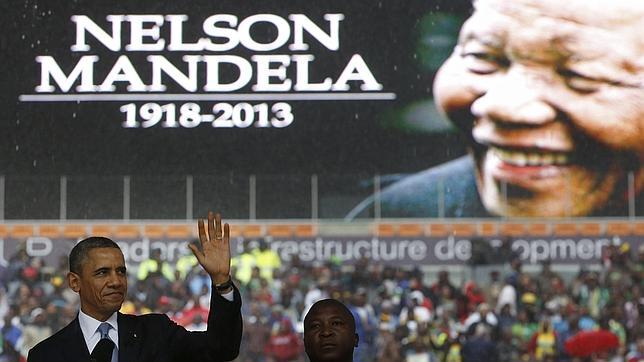 «Mandela entendió los vínculos que unen el espíritu humano», y otras nueve frases de Obama en el homenaje a Madiba