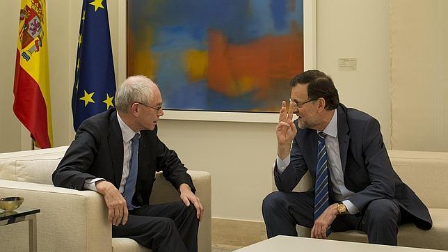 Rajoy sobre Van Rompuy: «Un político paciente, sin alharacas ni estridencias y prudente»