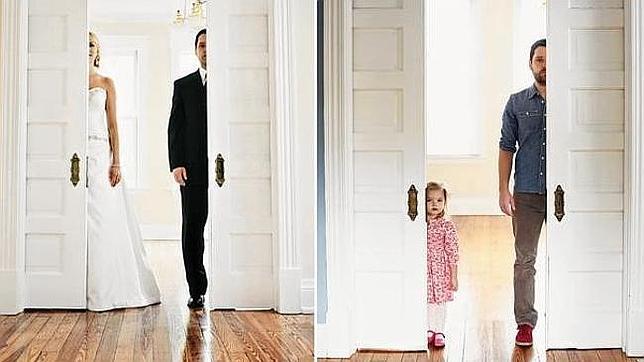 El álbum de fotos más triste de la historia de un padre con su hija