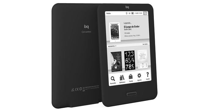 bq presenta su nuevo «e-reader» Cervantes