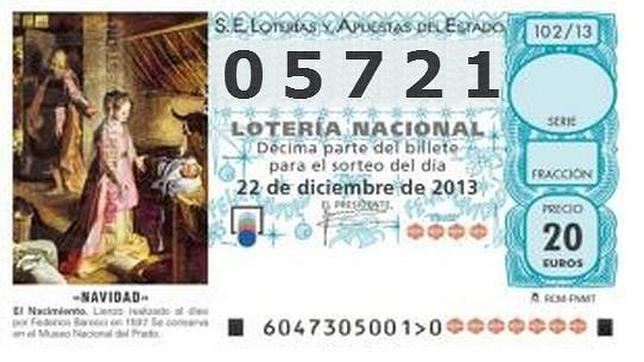 Ceuta, agraciada con una parte de dos quintos premios de la Lotería de Navidad