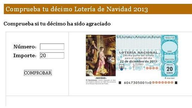Comprueba tu décimo, número, pedrea y premio de Lotería de Navidad