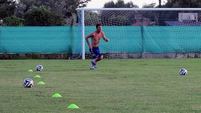 Messi se pone a punto